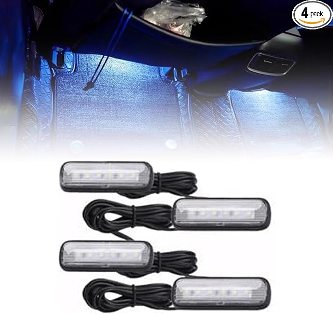 HIGH FLYING for Honda CRV CR-V 2023-2026 Car Interior Accessories Multicolor Under Dash LED Footwell Ambient Light ABS Kit