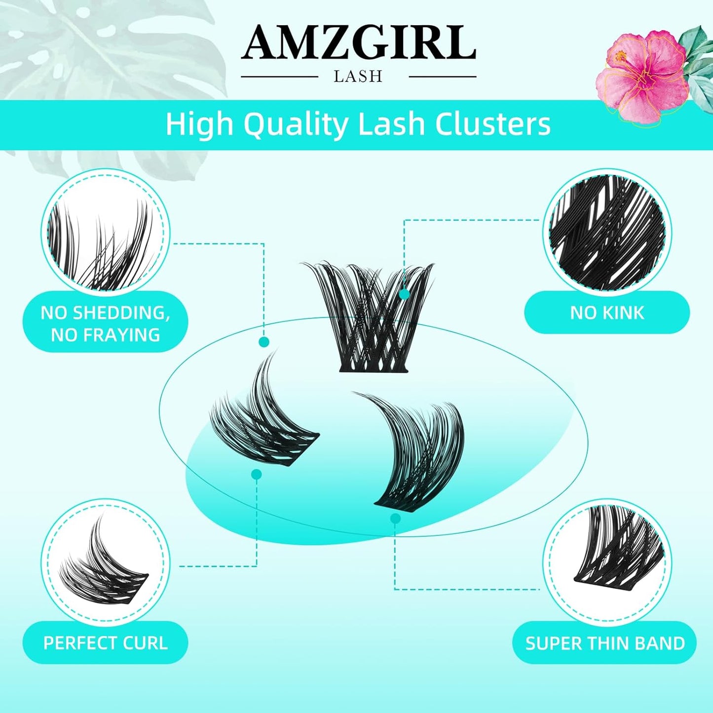 Lash Clusters Wet Look 168Pcs Eyelash Cluster Ultra-Thin Lash Band Eyelashes Extensions Spiky Anime Wide Span Lashes(Tulip,D-12mm)