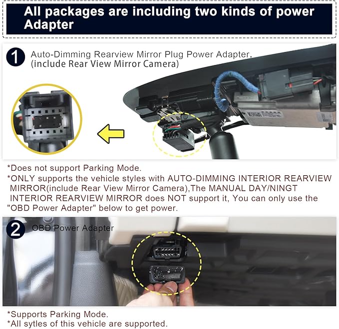 Mangoal 4K Dash Cam fit GMC Sierra 1500 2019-2021, 1500 Limited 2022, 2500 HD/3500 HD 2020-2023(Model A), Model A & Model B Have Same Models Years but Vehicle Sensor Cover are Different