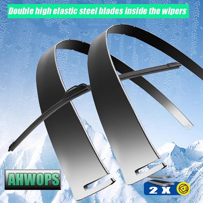 3 Wiper Front and Rear Wiper Blades for 2002-2006 Cadillac Escalade/2000-2006 Chevrolet Suburban 1500 Suburban 2500, OE Original Style (22″/22″ Front/16″ Rear) For My Car