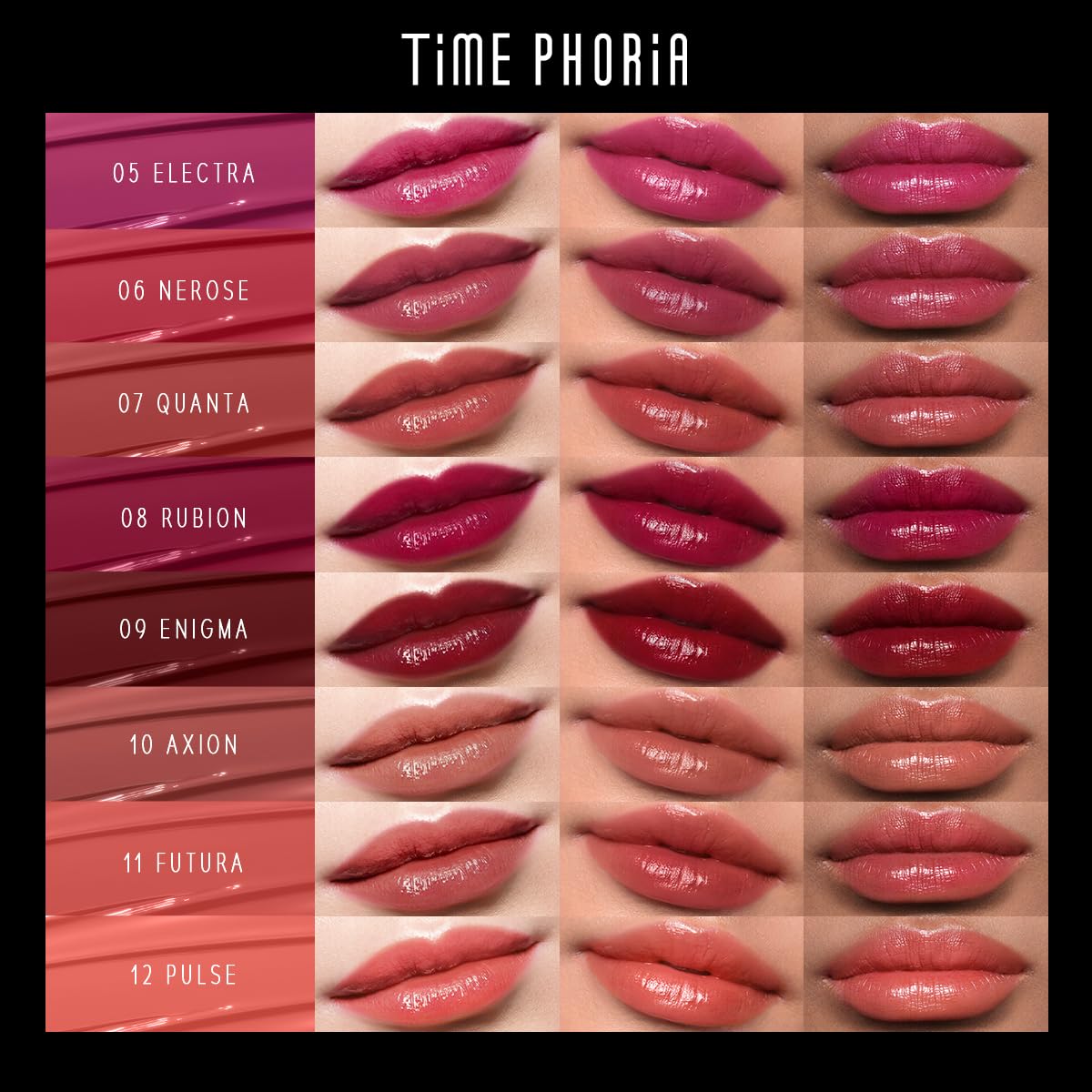 STELLAR DUST LIP STAIN-Long Lasting, Waterproof and Transferproof Lip Tint, Glossy Finish Lip Gloss, Lightweight Lipstick, High Coverage, Vivid Color (03)