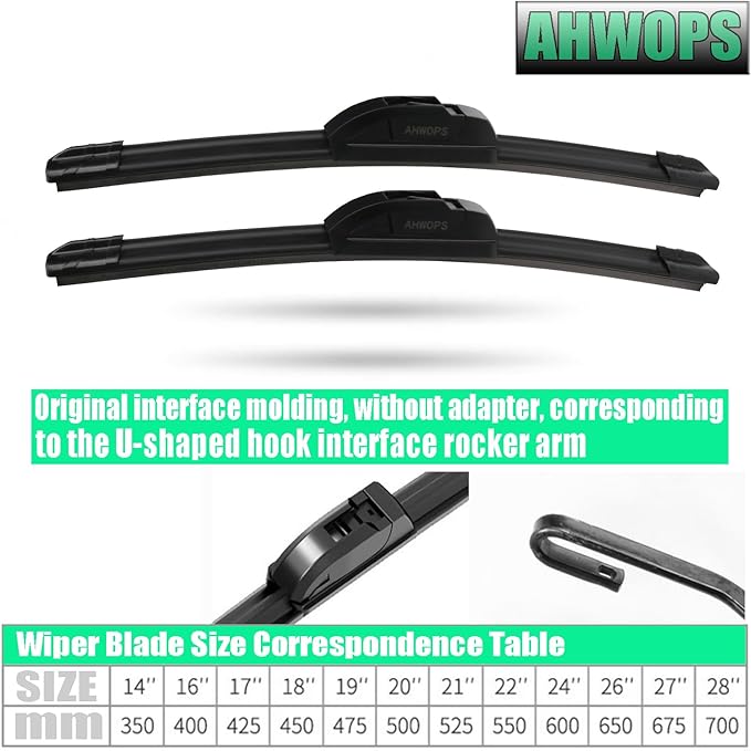 OEM All Season Wiper Blades for 05-12 Nissan Pathfinder,07-12 Hyundai Santa Fe,05-09 Subaru Legacy Outback,02-08 Toyota Corolla Wiper Blades, Genuine Replacement (24 inch + 18 inch) For My Car
