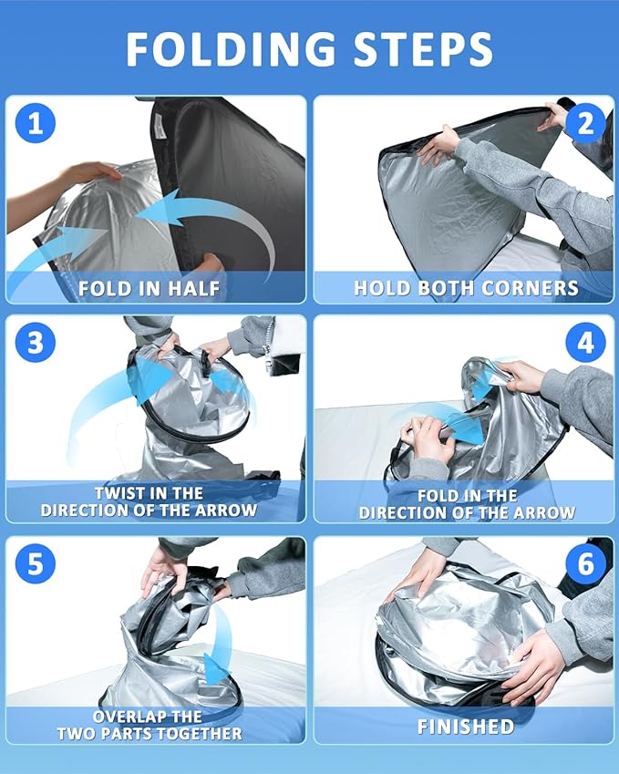 Windshield Sunshade for Hyundai Santa Fe 2013-2018 Sun Shade Car Windshield Accessories Upgrade 4 Layers Blocks UV Ray Custom Fit Santa Fe 240T Car Window Shades Windshield Keep Cool Foldable