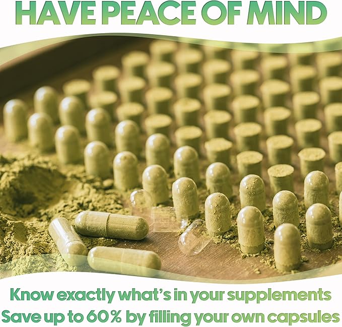 XPRS Nutra Size 1 Empty Capsules - 100 Count Empty Gelatin Capsules - Pill DIY Capsule Filling - Pure Bovine Pill Gel Caps for Do-It-Yourself Supplements (Gold)