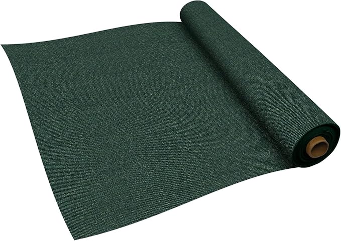 TANG Sun Shade Fabric Roll 8'x55' Shade Cloth for Garden Dark Green HDPE Mesh Shading Pergola Cover Replacement Canopy, 95% Blockage Sunshades for Outdoor Patio Backyard Plant
