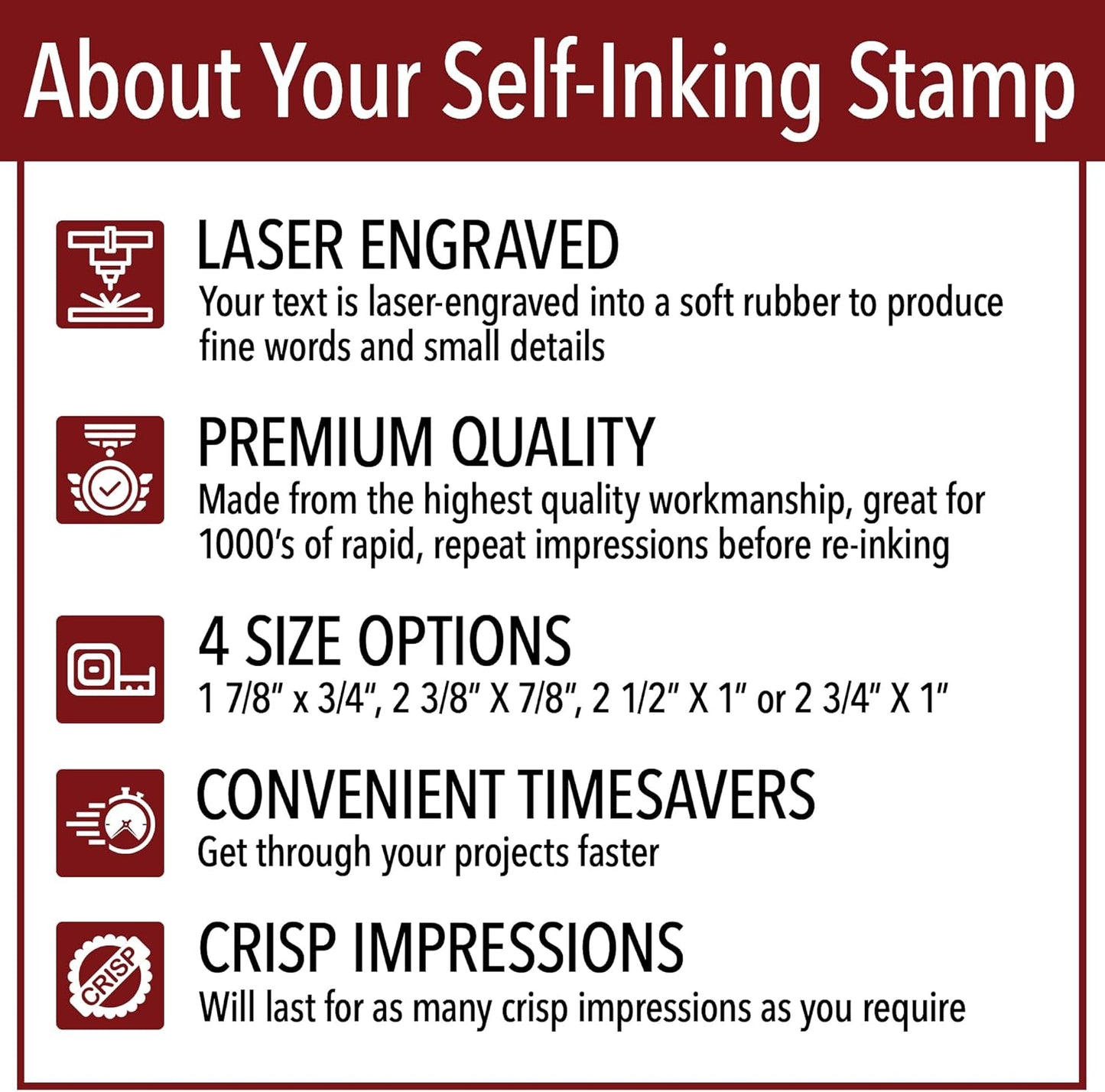 Received Office Stamp | 4 Different Sizes | 20 Designs | Multiple Color Options | Perfect for Quick Validation of Office Documents (Received, Medium)