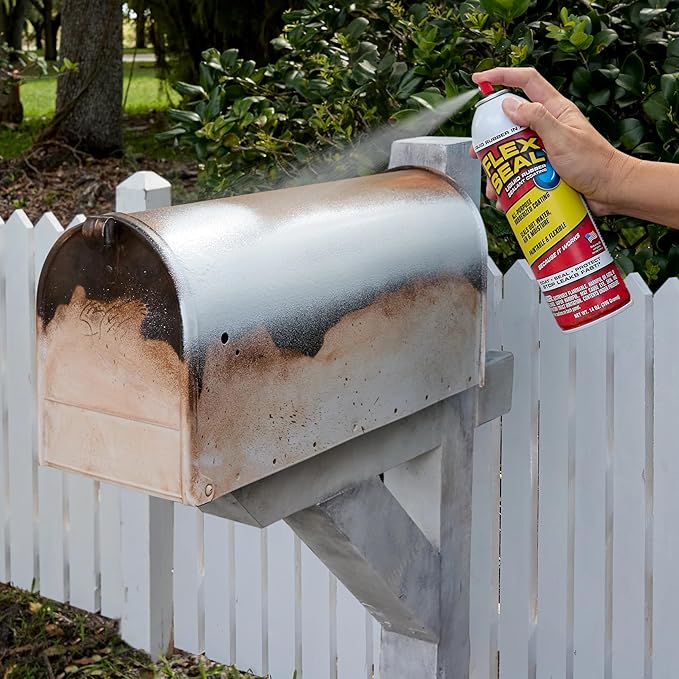 Flex Seal, 14 oz, Black, Stop Leaks Instantly, Waterproof Rubber Spray On Sealant Coating, Perfect for Gutters, Wood, RV, Campers, Roof Repair, Skylights, Windows, and More