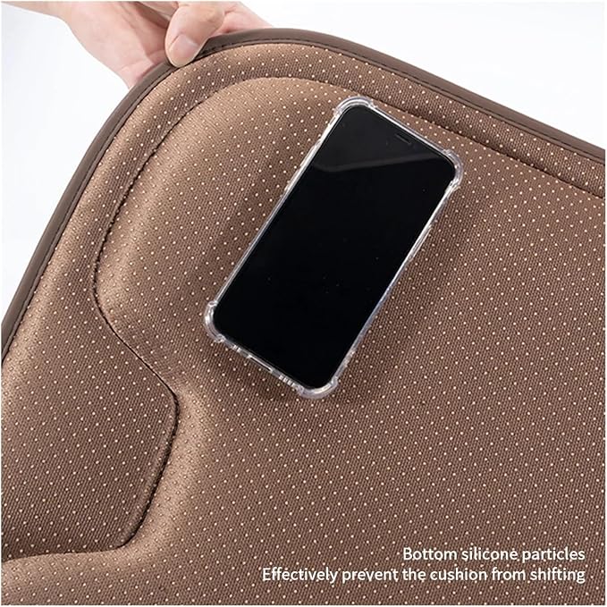 F Car Seat Cushion for BMW All Model I3 I4 I8 X1 X2 X3 X4 X5 X5M X6 X7 Z4 Car Lumbar Support Pillow Auto Seat Waist Back Cushion Y (Color : Orange A)