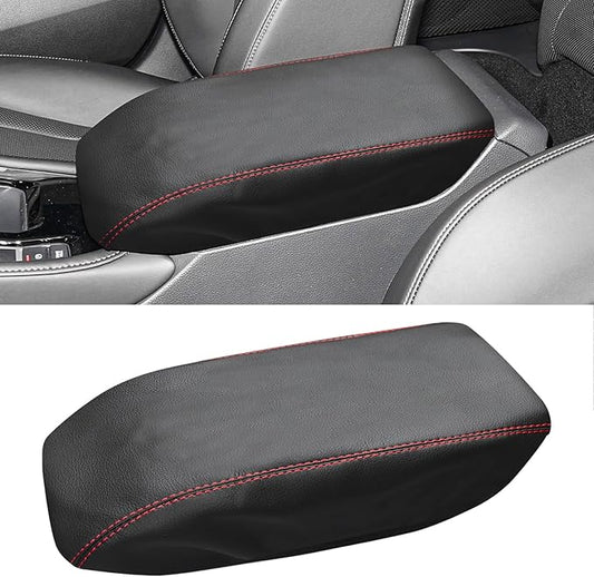 Compatible with Center Console Armrest Cover for Honda Accord 2023 2024 2025 Leather Arm Rest Storage Box Lids Cushion Protector Pad