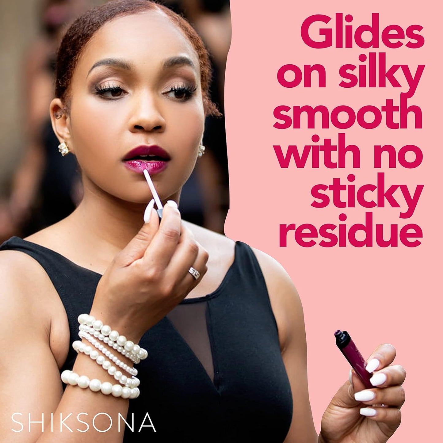 High Shine Lip Gloss | Hydrating, Vegan, High Pigment, Non-Sticky Lipgloss in a Timeless, Universal Color | Executive Eye Candy (Plum)