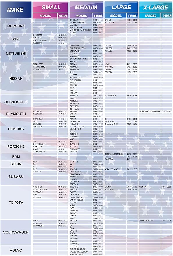 Windshield Sun Shade - American Flag Design, High-Resolution Sun Visor for Car, Truck, SUV with Mirror Cut-Out for Interior Sun Protection, Foldable Car Sun Shade (Original, Large)