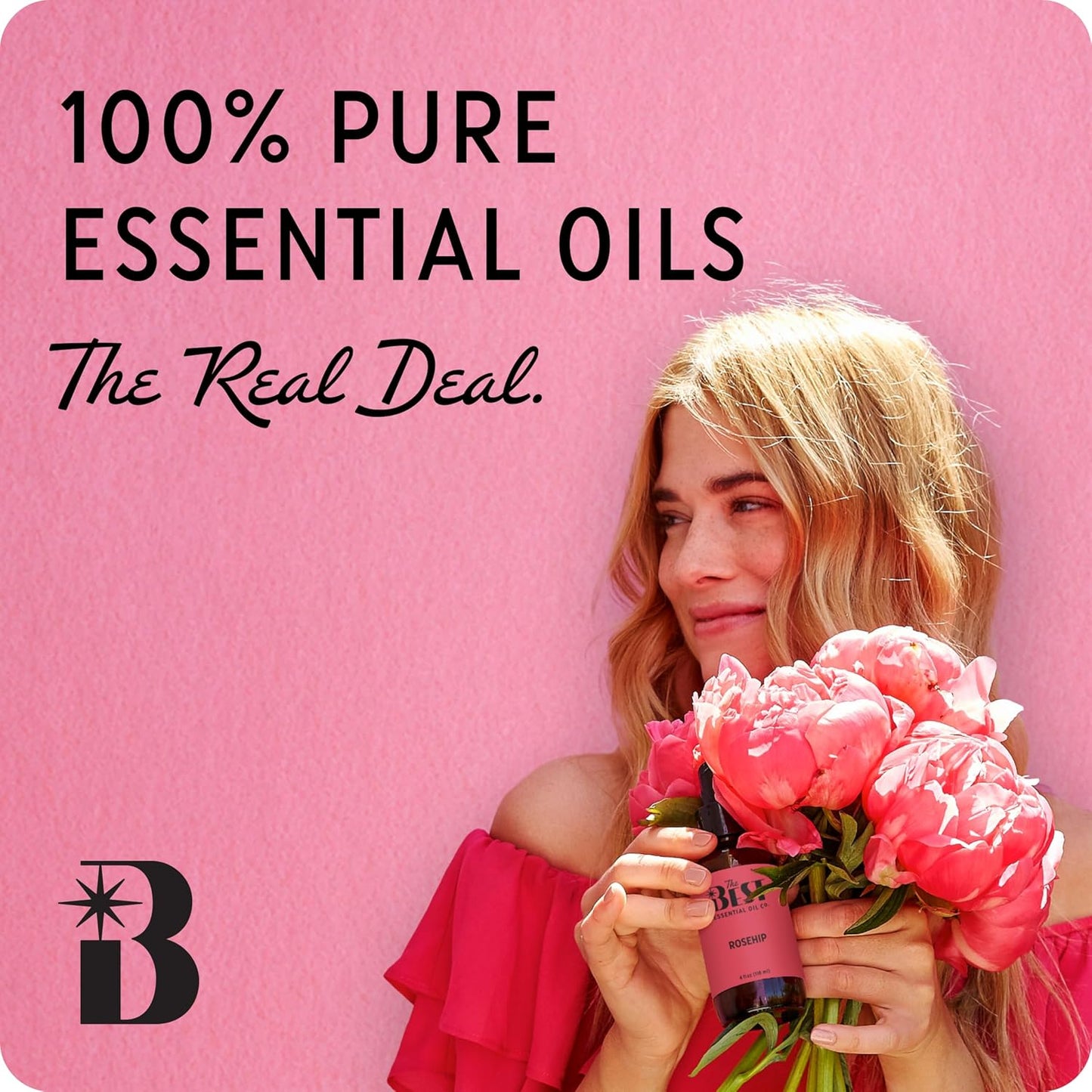 The Best Face + Glow Essential Oil Roll-On Blend- Premium Grade- Pre-Diluted in Coconut Oil- Ready to Use- 10 ml (.33 fl oz)