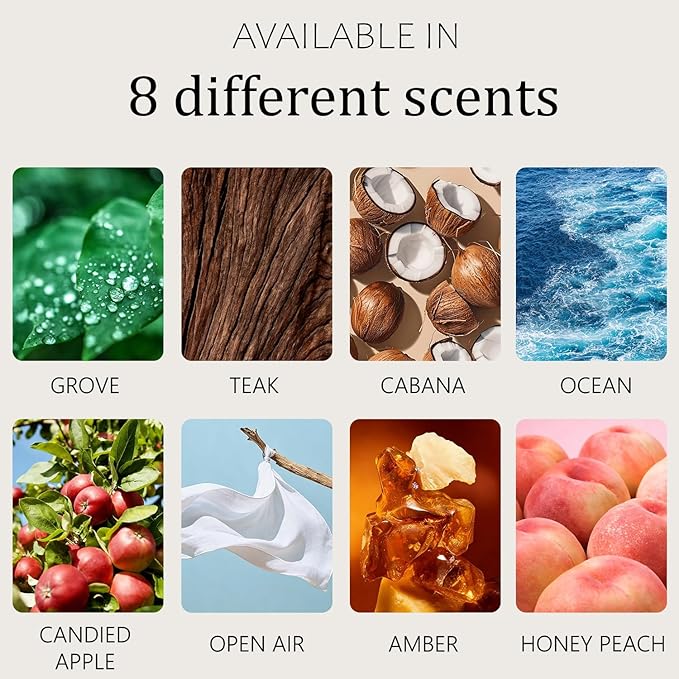 Car Air Freshener - Stone Air Freshener - Car Odor Eliminator - Long Lasting Scent - Car Scent - VISOR CLIP INCLUDED (Candied Apple)