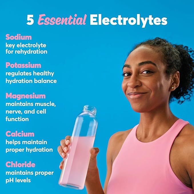 Nuun Zero Sugar Hydration Electrolyte Tablets - Magnesium, Calcium, Potassium, Chloride & Sodium, Light & Delicious Fruit Flavors, No Sugar, Gluten Free, Vegan, Mixed Berry 4 Pack (40 Servings Total)