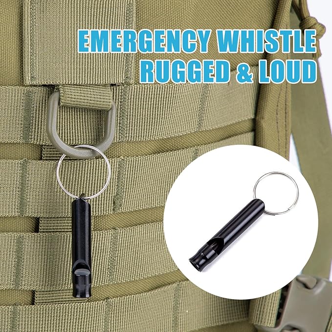 AUTODECO Car Roadside Emergency Kit, Car Safety Kit for Men Portable Car Kits for Emergency, Blue