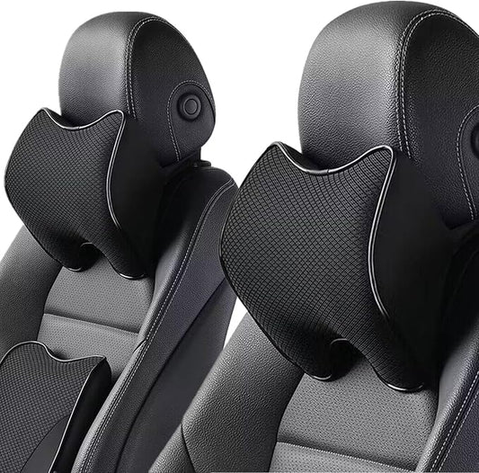 Car Neck Support Pillow,Car Neck Pillow for Relieving Neck Fatigue 100% Soft Memory Foam,Ergonomic Design