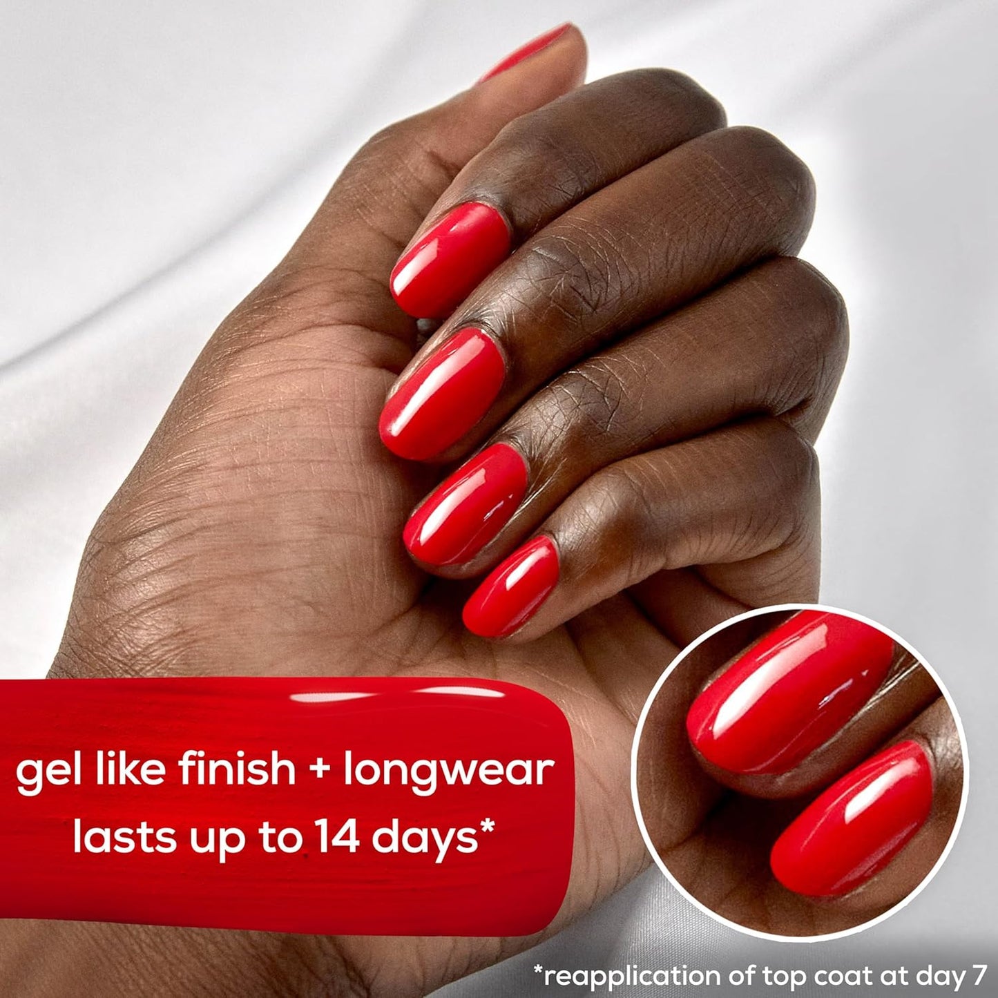 essie gel couture long-lasting nail polish, vegan, be dazzled, rose, multi-faceted, 0.46 fl oz