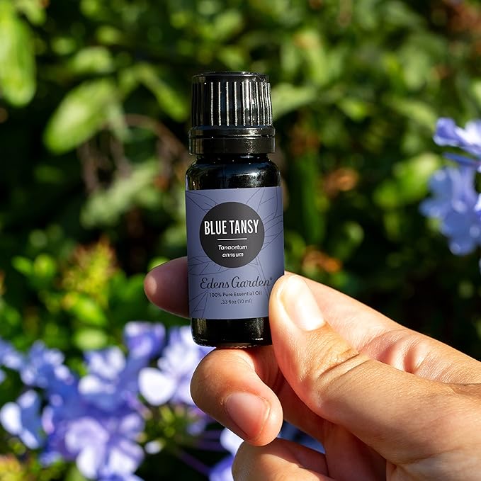 Edens Garden Blue Tansy Essential Oil- 100% Pure Premium Grade, Undiluted, Natural, Therapeutic, Aromatherapy, The Best for Diffuser, Skin, Face, Hair 10 ml (.33 fl oz)