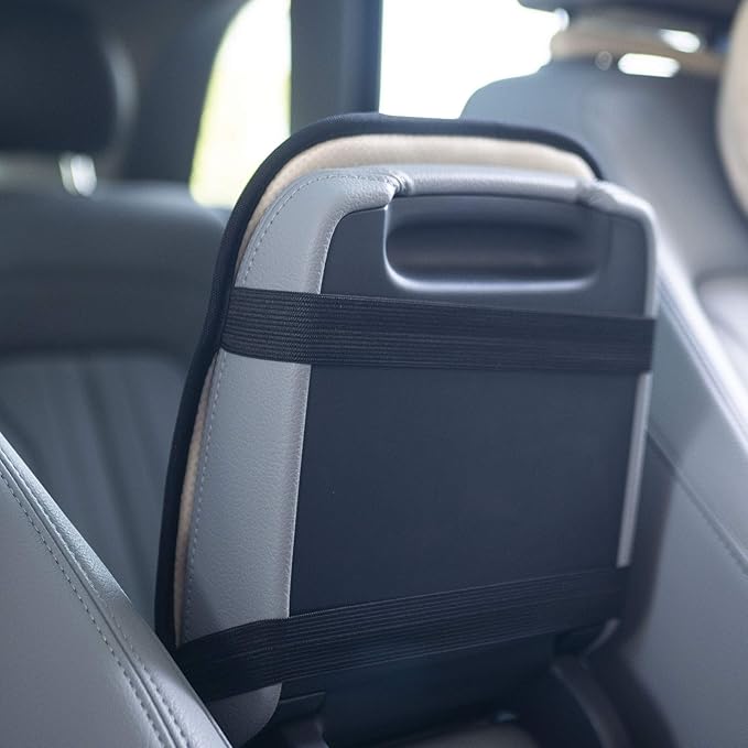 FH Group Neosupreme Beige Diamond Pattern Center Console Pad – Water-Resistant Armrest Cover Protector for Cars, SUVs & Trucks