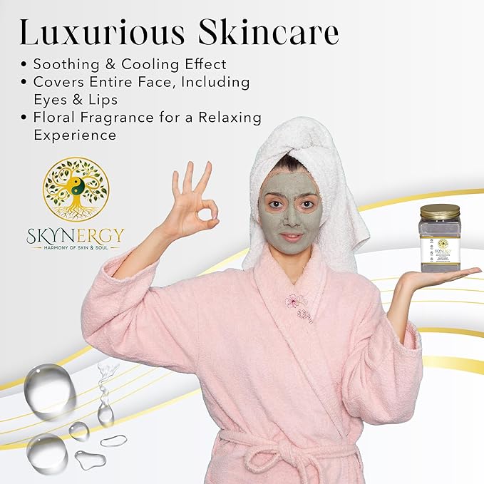 Egyptian Rose Jelly Mask - Professional Grade HydroGlo Peel Off Face Mask for Skin Hydration, Radiance, Reduced Fine Lines & Pigmentation Vajafacial Jelly Mask | 12 Applications (30 fl oz)