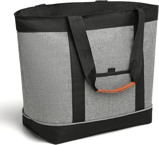 Insulated Cooler Bag Reusable Grocery Tote Bags Transport Large Lunch Box for Women