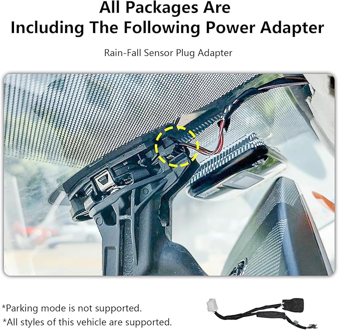 Front 4K & Rear 1080p Dash Cam Custom fit for Volkswagen Tiguan 2018-2024 Gen2 AD/BW (Model A Gray), Integrated OEM Look, UHD 2160P Video, App & WiFi, Loop Recording, Easy to Install, GPS, 128GB Card