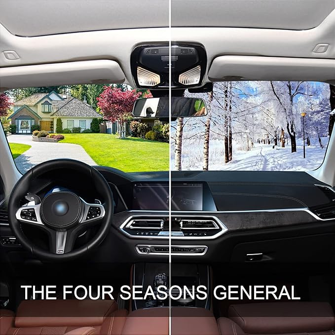 Windshield Sun Shade Galaxy Sunshade for Car Windshield Auto Sun Shades Front Windshield Gold Marbled Blocks UV Rays Visor Protector Accordion Folding Sun Reflector Auto Sunshade