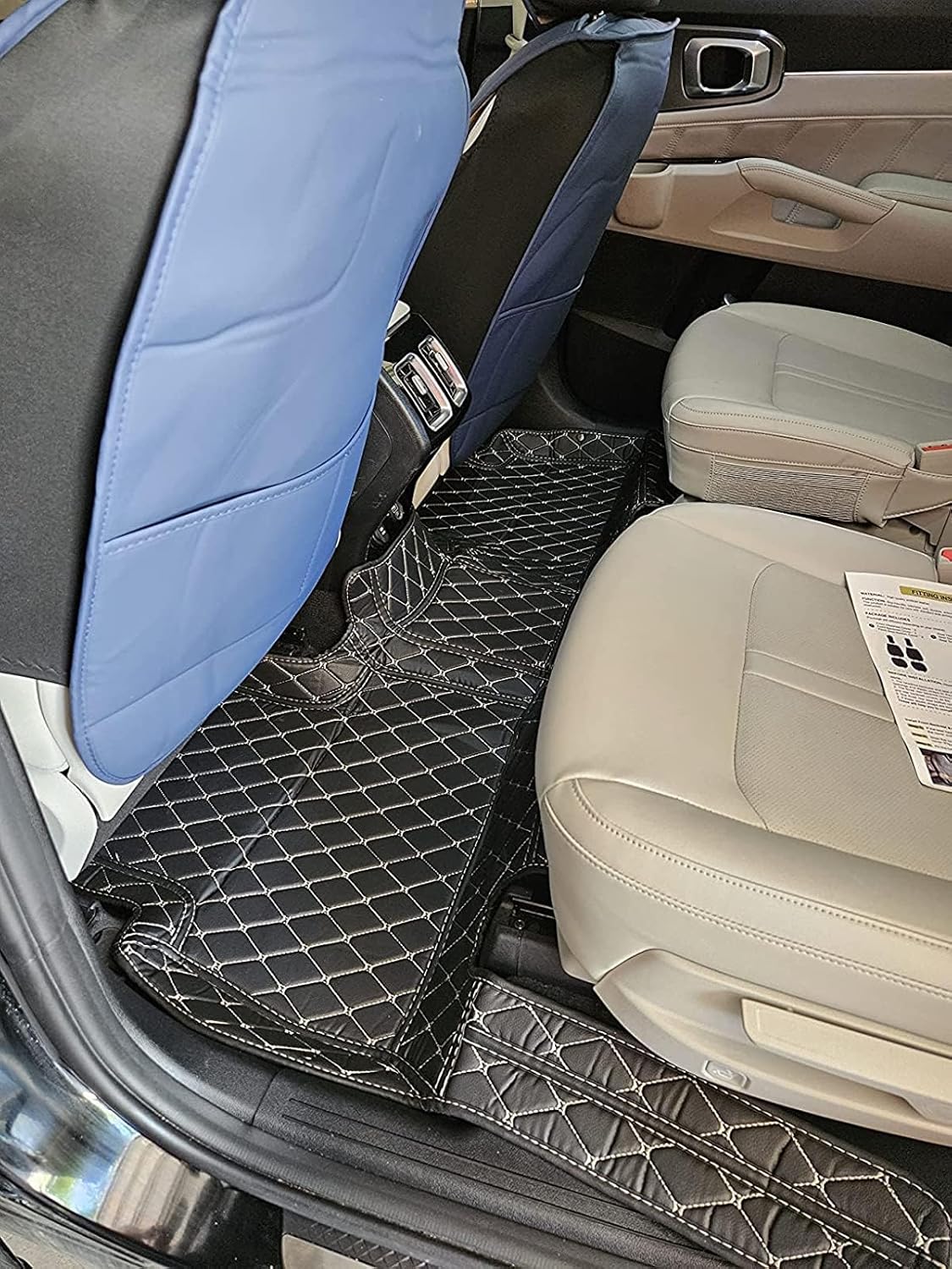 Custom Car Floor Mat Compatible with BMW Mercedes-Benz Toyota Cadillac Lexus Honda Infiniti Nissan Hyundai Kia Audi All Models Cars Sedans SUVs Automotive Mats (Yellow)