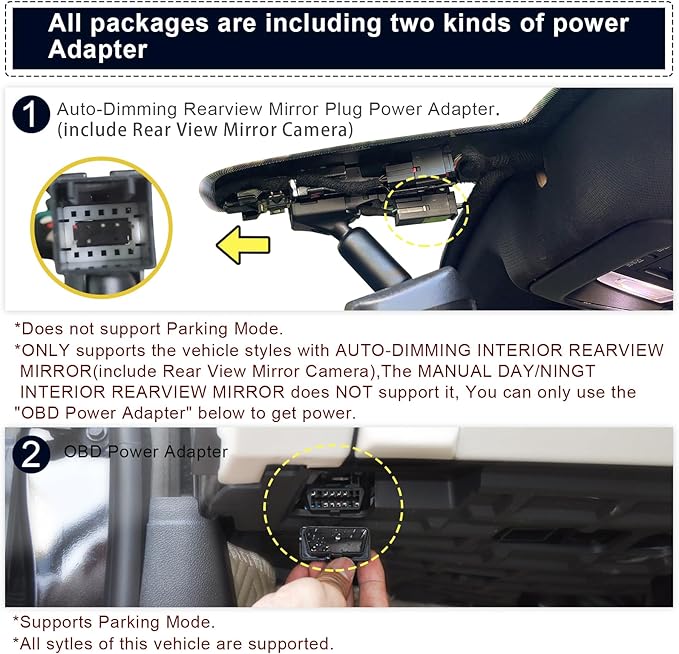 mangoal Front 4K & Rear 1080p Dash Cam fit for GMC Acadia 2024-2026(Model C), Easy to Install, Free App & WiFi, 128GB Card