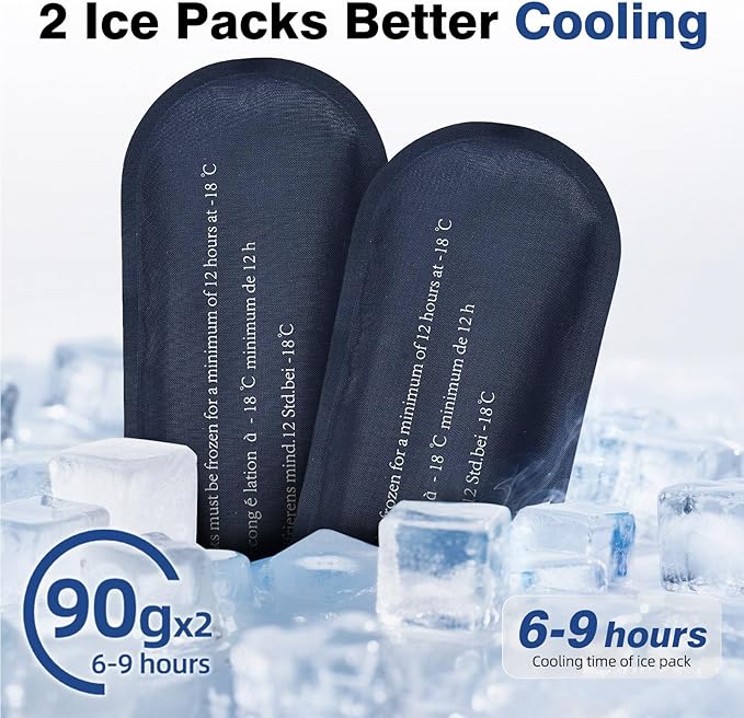 apollo walker Insulin Cooler Travel Case Diabetic Medication Cooler with Ice Packs and Insulation Liner insulin travel case tsa approved