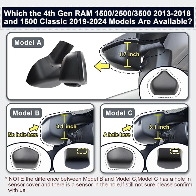Front 4K Dash Cam Custom fit for Dodge RAM Gen5 RAM 1500 2025 2026 Mid-term facelift (Model G), Big Horn Laramie Lone Star Limited Rebel RHO Tradesman etc,UHD 2160P Video,OEM Look App & WiFi,64GB Card