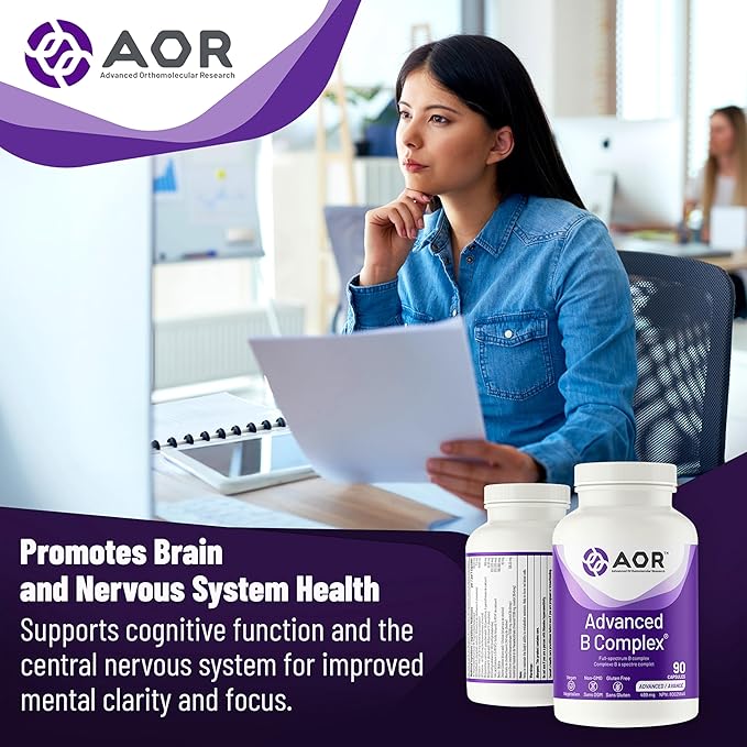 AOR Advanced B Complex, 90 CT