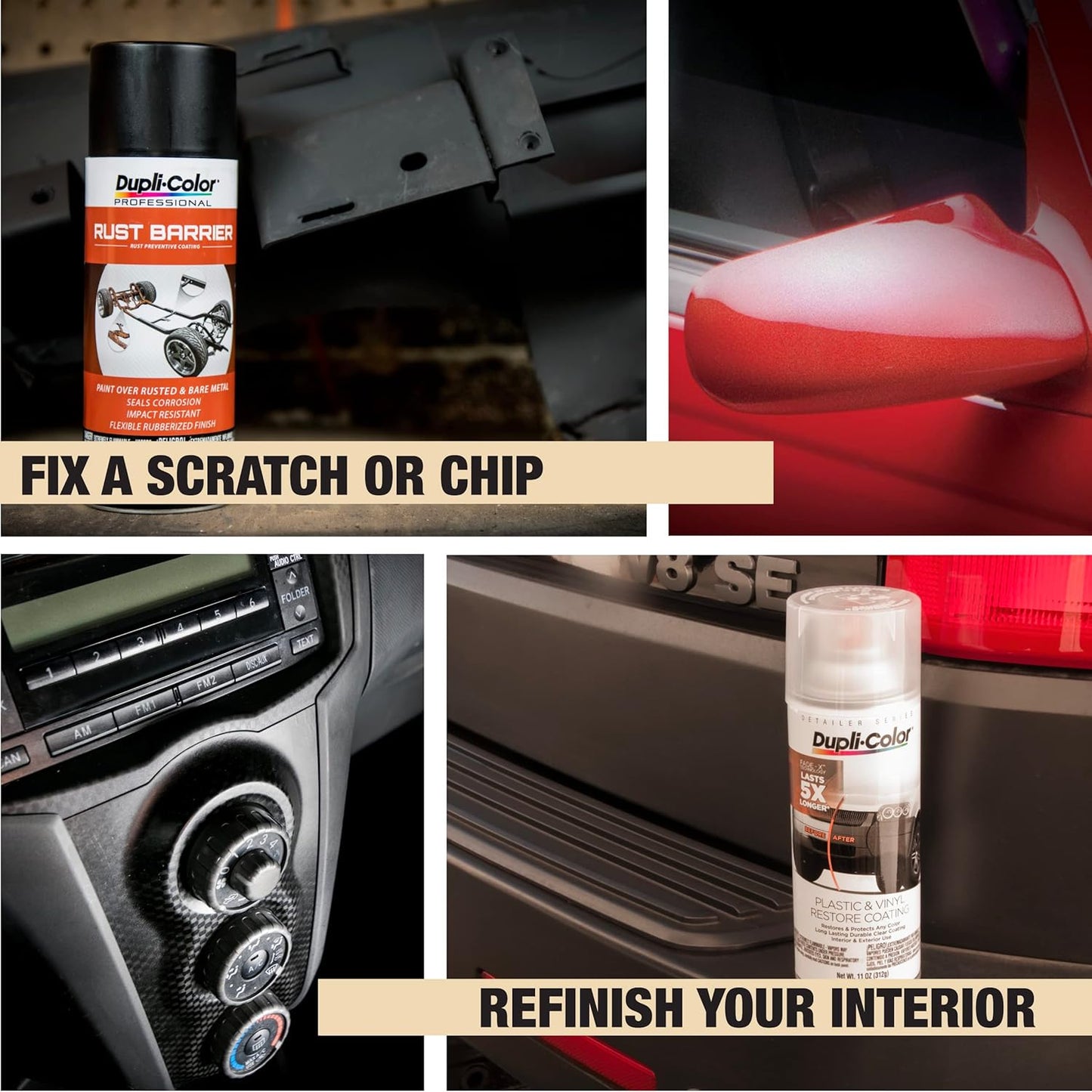 Dupli-Color EAGM05970 Scratch Fix All-In-1 Exact-Match Automotive Touch-Up Paint – General Motors Crystal Claret – 0.25 oz. Paint Pen
