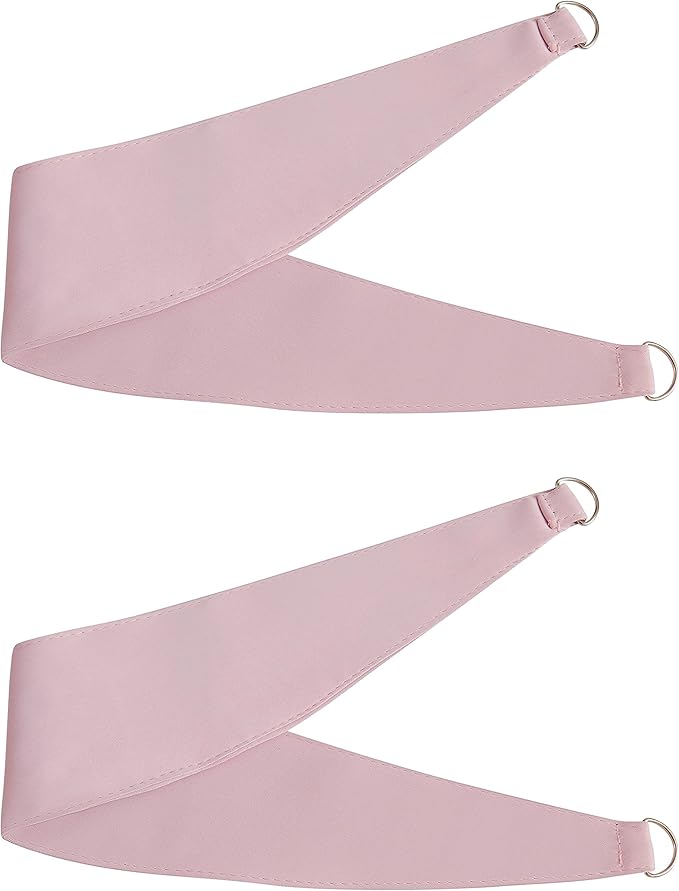 Bujasso Pink Blackout Curtains with Sheer Overlay Mix and Match Double Layer 80% Room Darkening Window Treatment Set for Girls Bedroom Living Room Pink Drapes with Tiebacks Grommet Top 54" Wx84 Lx2