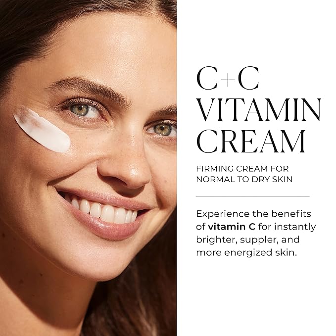 Natura Bissé C+C Vitamin Cream | Anti-Aging Firming Face Cream | Hydrates, Firms, Rejuvenates & Brightens | For normal & dry skin, 2.5 Oz