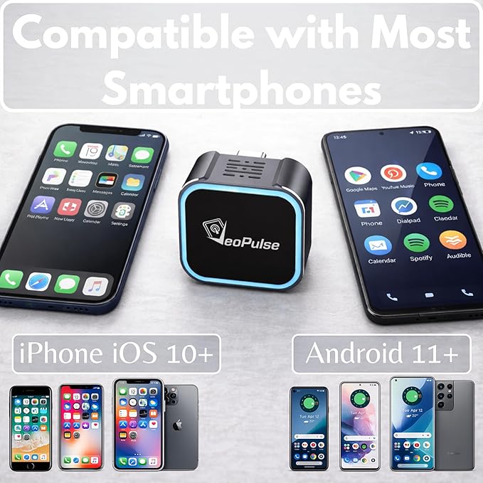 C-Pro [Native USB-C] Wireless CarPlay & Android Auto Adapter – Dual-Phone Memory (Couples), Zinc Alloy, 5GHz WiFi – Direct Plug for Modern Ports