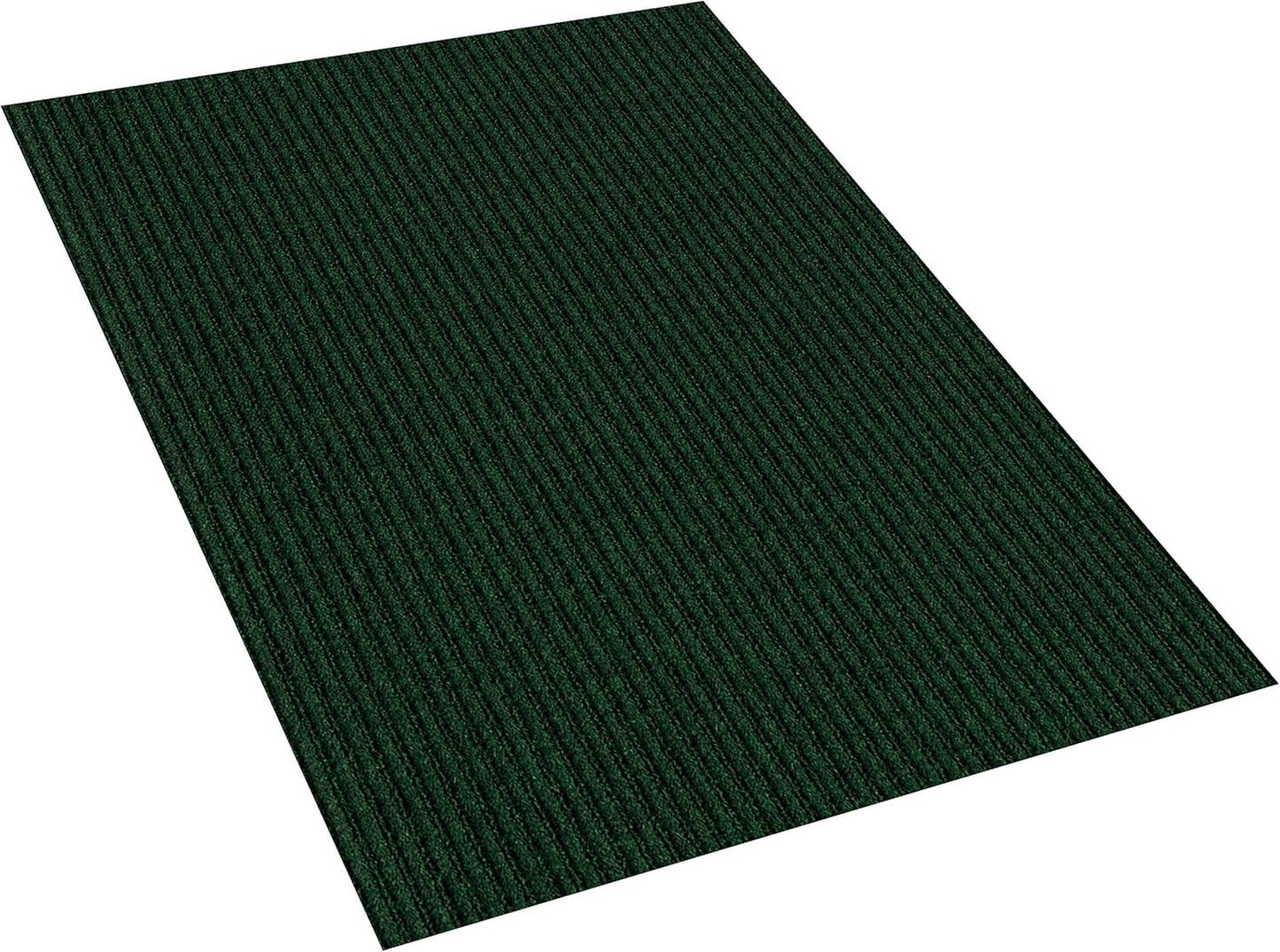 KOECKRITZ Heavy Duty Durable All Weather Indoor/Outdoor Non Slip Entrance Mat Rugs and Runners for Office Business Building Home Garage Front Door (6' x 25', Green)