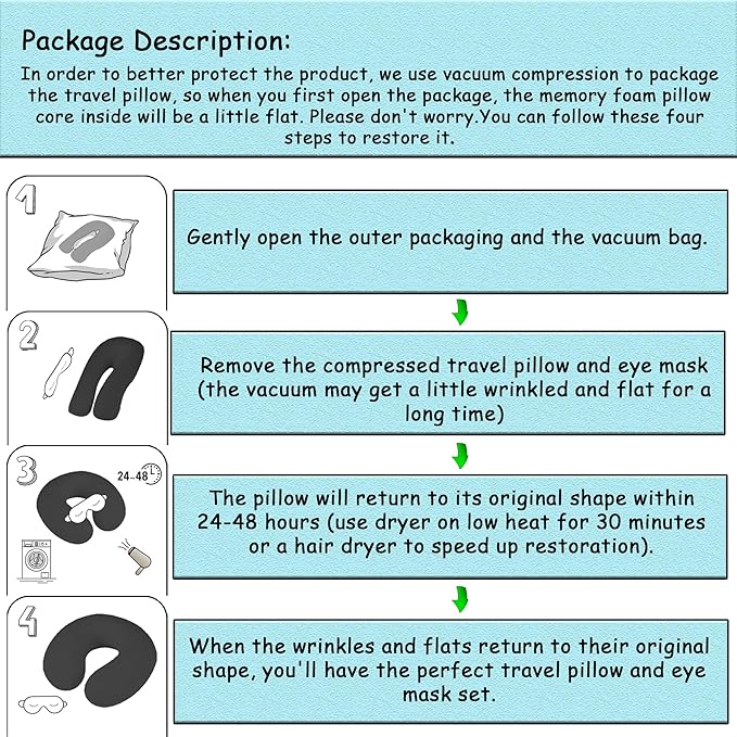 Sexysamba Cartoon Headrest & Neck Pillow for Kids Boys & Girls, Teens, Travel Accessories for Recline, Car, Airplane, Memory Foam Cute Travel Pillow with Sleep Eye Mask - White Unicorn