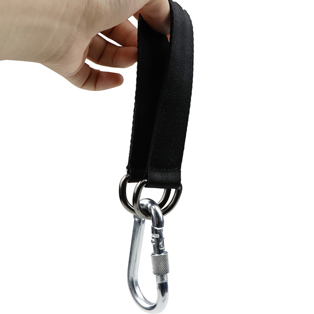 TINKSKY 6Pcs Tree Hanging Strap Black Outdoor Accessory for Camping