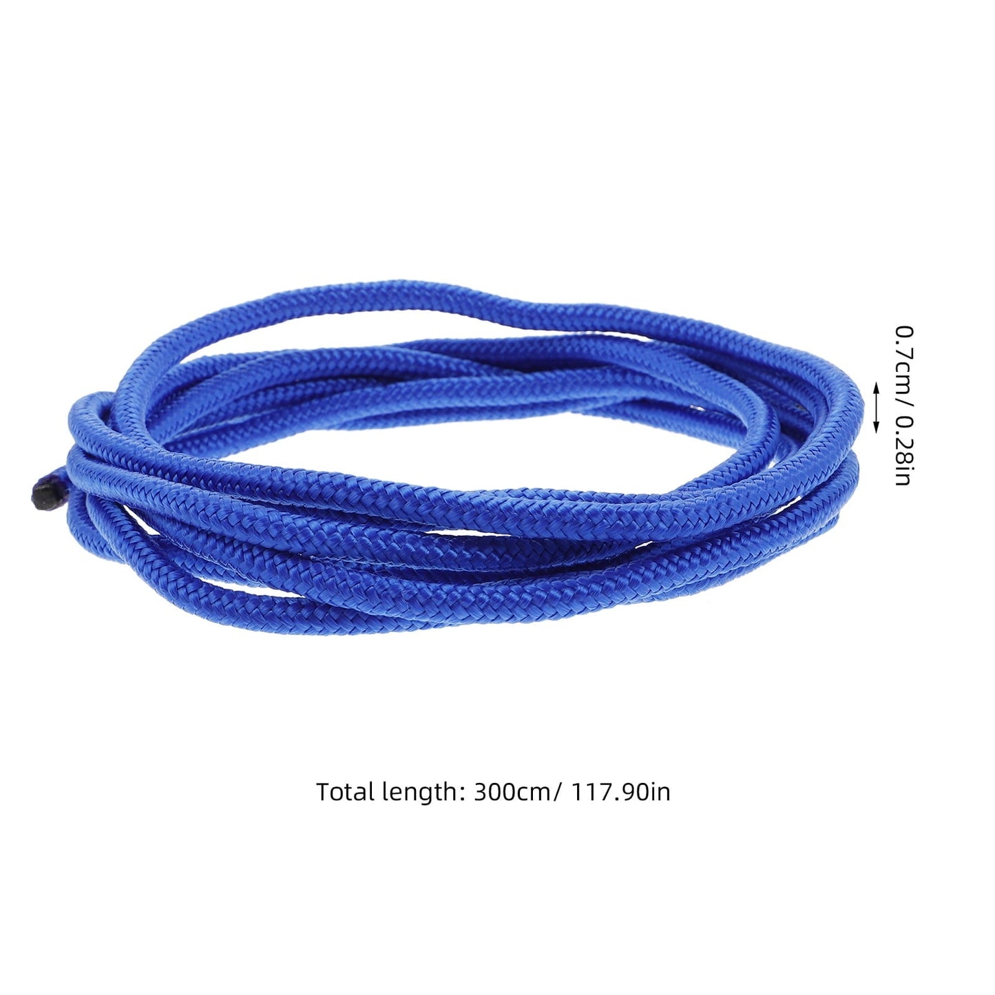 Raindrops Hanging Chair Attachment Tree Swing Strap Kit Blue 2Pcs 117.9X0.28X0.28In Nylon